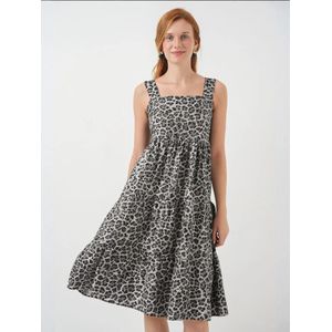 Bigdart Jurk  grijs / antraciet / lichtgrijs