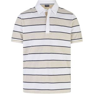 HECHTER PARIS Shirt  sand / zwart / wit