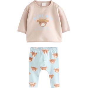 Next Set  nude / lichtbeige / hemelsblauw / bruin