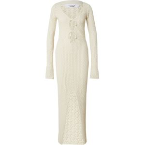millane Gebreide jurk  offwhite