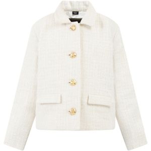 faina Blazer  goud / wolwit