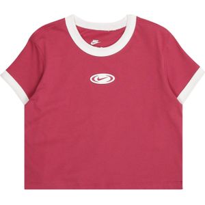 Nike Sportswear Shirt  pink / wit