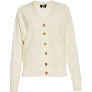 IPARO Gebreid vest  crème