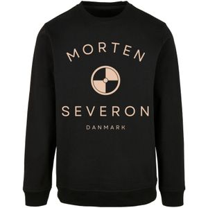 F4NT4STIC Sweatshirt 'MORTEN SEVERON'  beige / zwart