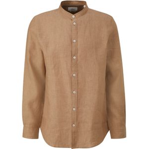 s.Oliver BLACK LABEL Overhemd  lichtbruin