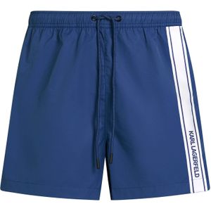 Karl Lagerfeld Zwembroek  donkerblauw / wit