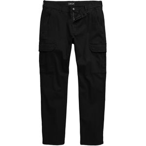 Men Plus Cargobroek  zwart