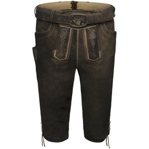 SPIETH & WENSKY Klederdracht broek 'Manching'  beige / donkerbruin