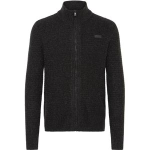 BLEND Gebreid vest ' BHMPattix '  grijs