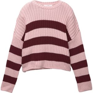 Pull&Bear Trui 'PACIFIC'  rosa / bourgogne