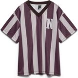 VERO MODA Shirt 'VMLaika'  sering / wijnrood / zilver