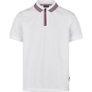 HECHTER PARIS Shirt 'Pique'  rood / zwart / wit