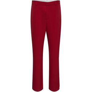 IIQUAL Broek 'STORM'  wijnrood