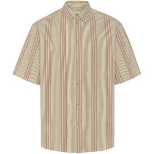 Matinique Overhemd 'Franjo 73'  lichtgroen / donkergroen / rood