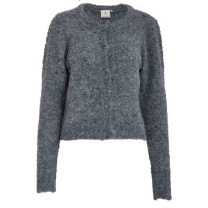 Peppercorn Gebreid vest 'Liss'  grijs