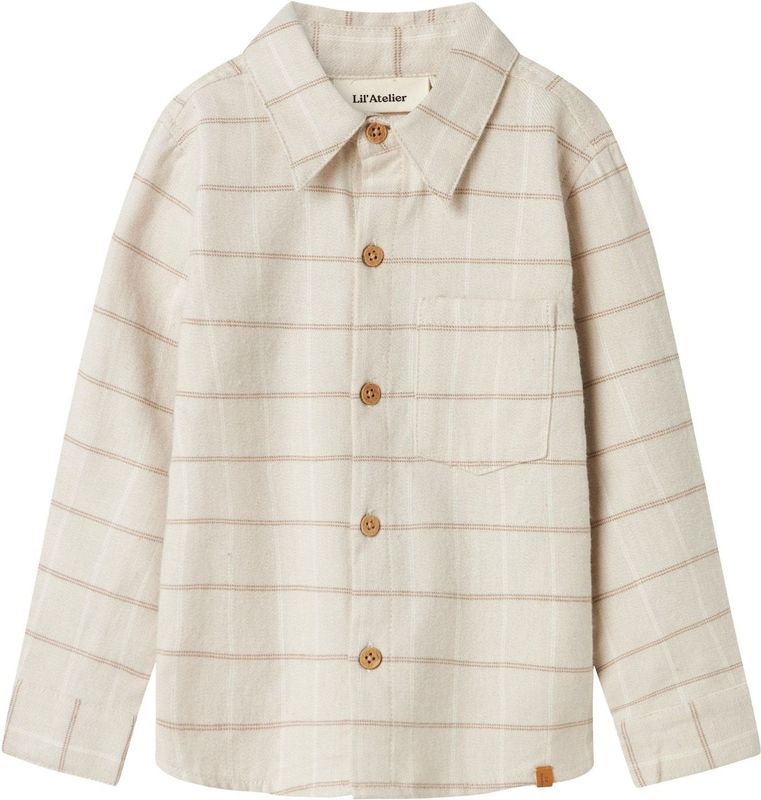 Overhemd - Gestreept - Lange Mouwen - Knoopsluiting - Blousekraag