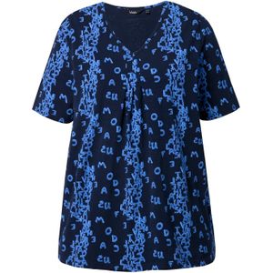 Ulla Popken Shirt  blauw / marine