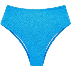 s.Oliver RED LABEL - Bikinibroekje Olivia - Blauw - Met Schelpenstructuur
