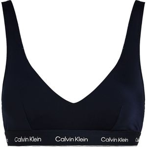Calvin Klein Swimwear Bikinitop 'Meta Legacy'  navy / wit