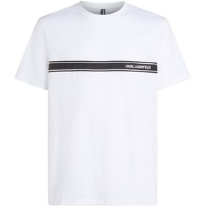 Karl Lagerfeld Shirt  zwart / wit