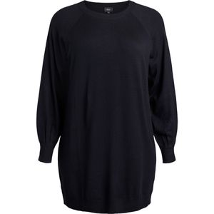 Zizzi Gebreide jurk 'Caella'  zwart