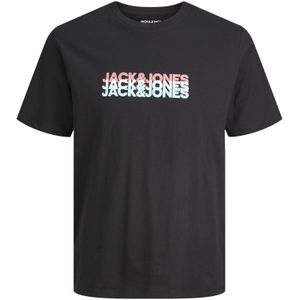 JACK & JONES Shirt 'JWHCYBER'  mintgroen / eosine / zwart / wit