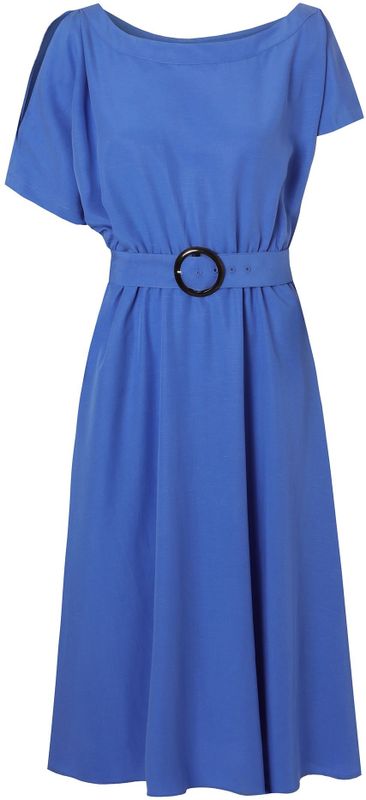 Tatuum - Galla Cz - Damesjurk - Midi-lengte - Lyocell en Linnen