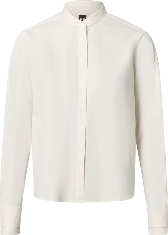 BOSS - BERTYNA MONDAY - Overhemdblouse - Regular Fit - Effen - Lange Mouwen