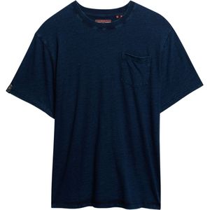 Superdry - Merchant Pocket - T-shirt - Zwart - Katoen