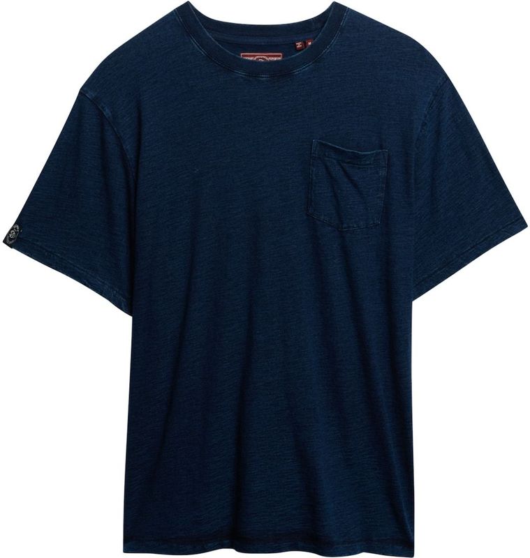 Superdry - Merchant Pocket - T-shirt - Zwart - Katoen