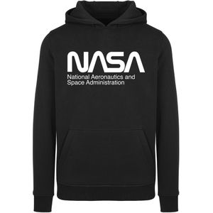F4NT4STIC Sweatshirt 'NASA Aeronautics And Space'  zwart / wit