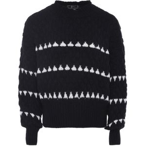 faina Trui  zwart / wit