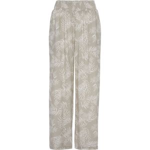 Harembroek - Riet/Crème - Crêpe Viscose - Wijd en Ruimvallend