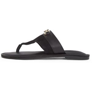 TOMMY HILFIGER Teenslipper  goud / zwart