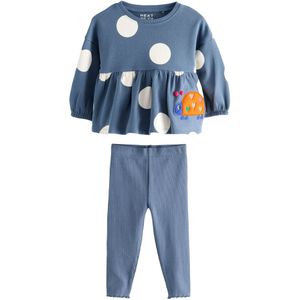 Next Set  blauw / oranje / wit