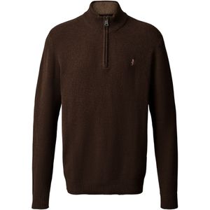 MCS Trui 'Axel'  donkerbruin