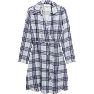 ARMEDANGELS Jurk ' FEMAALE CHECK '  lichtblauw