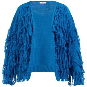 IZIA Gebreid vest  royal blue/koningsblauw