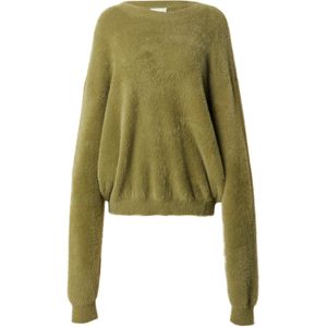 ABOUT YOU x Laura Giurcanu Trui  olijfgroen