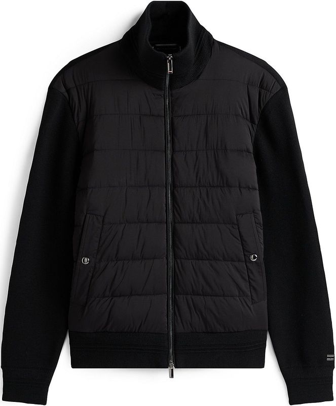 Tommy Hilfiger - Gewatteerd Jack - Wolmix - Regular Fit