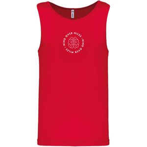 F4NT4STIC Functioneel shirt  rood / wit