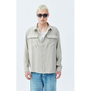 VAMOS CLO Overhemd  stone grey