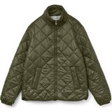 Vmskylar - Gequilte Jas - Mouwloos - Hoge Opstaande Kraag - Tussenjas