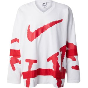 Nike Sportswear Shirt 'CLUB HOCKEY'  rood / wit
