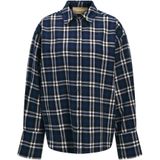 JJXX - JXHailey - Blouse - Indigo/Nachtblauw/Wit - Lange Mouw - Losse Pasvorm