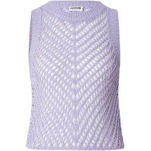 Noisy may Gebreide top 'NMSALLY'  lavendel