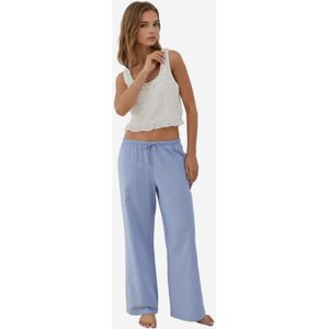 Hiccup Pyjamabroek  lichtblauw / rosé / robijnrood / wit