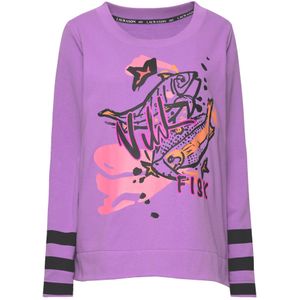 LAURASØN Sweatshirt  lila / gemengde kleuren