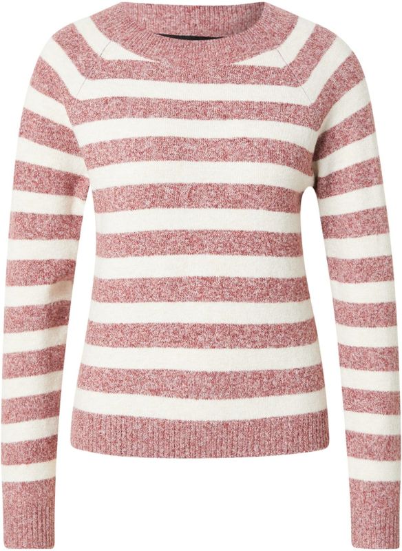 Vero Moda - Vmdoffy LS O-Neck Blouse Noos - Gebreide Trui - Bordeauxrood