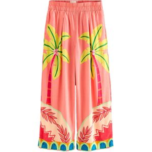 Next Broek  donkerblauw / groen / appel / framboos